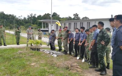 TREE-PLANTING CEREMONY BY THE COURS PARTICIPANTS OF THE INTERMEDIATE STAFF COURSE (ISC) 19/2019