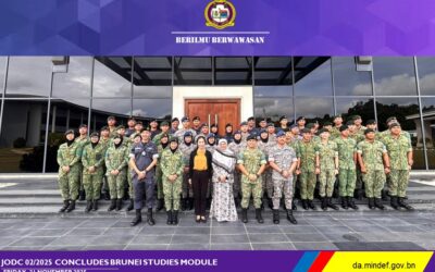 JODC 02/2025 CONCLUDES BRUNEI STUDIES MODULE